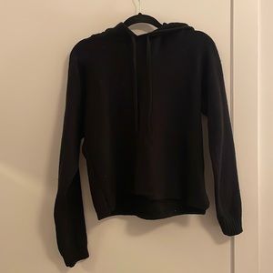 Banana Republic Black Sweater Hoodie